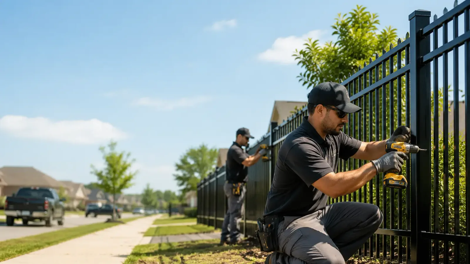 Metal Fence Installation in Lewis Run, PA